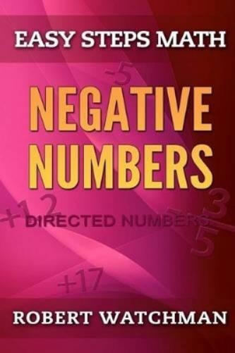 Robert Watchman Negative Numbers (Paperback) Easy Steps Math (UK IMPORT)