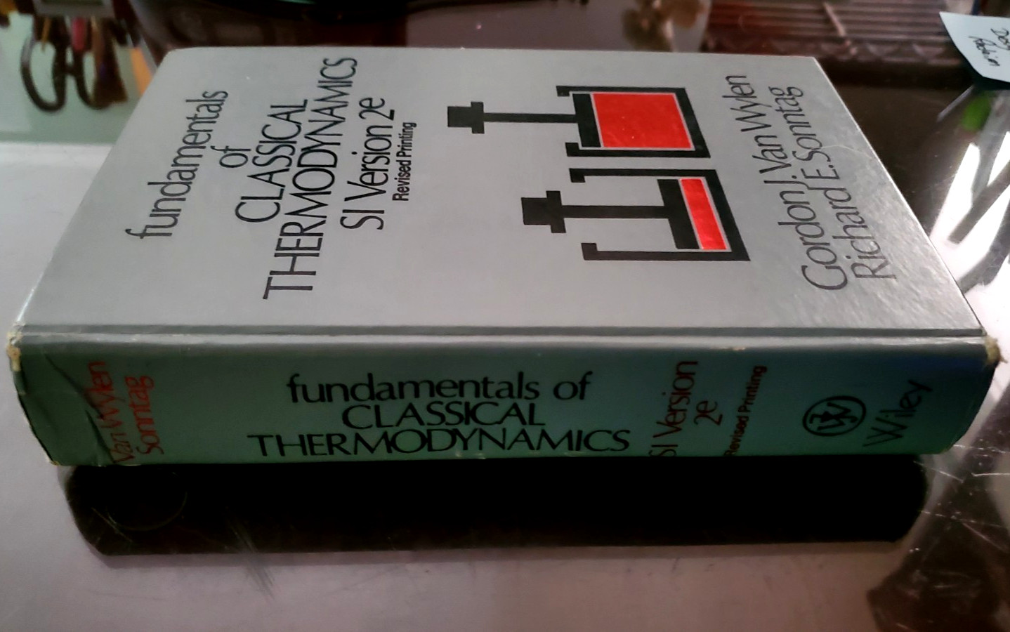 Fundamentals of Classical Thermodynamics SI Version 2e Hardcover Book VTG 1978
