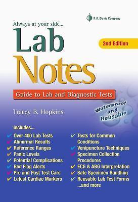 SHRINK-WRAPPED NEW: LABNOTES: GUIDE TO LAB AND DIAGNOSTIC TESTS 2009 SPIRAL