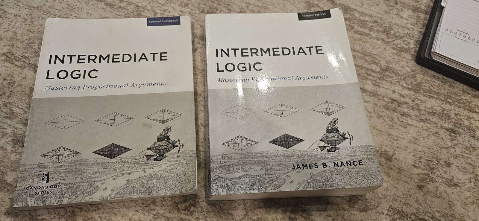 Canon Press Intermediate Logic Textbooks Teacher Guide & Student Text