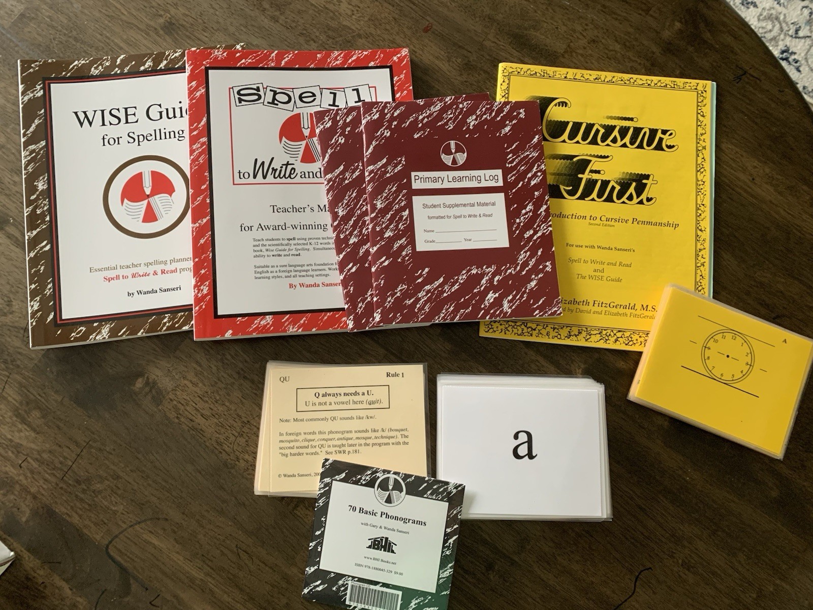 Spell to Write and Read Teacher’s Manual + Wise Guide, Log & Flashcards 2016