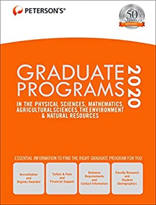 Graduate Programs in the Physical Sciences, Mathematics, Agricult