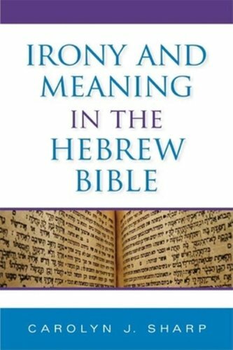 Irony and Meaning in the Hebrew Bible by Carolyn J Sharp: New