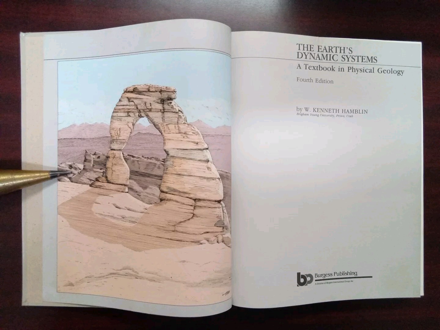Earth’s Dynamic Systems Fourth Edition – Hardcover, by Hamblin W. Kenneth