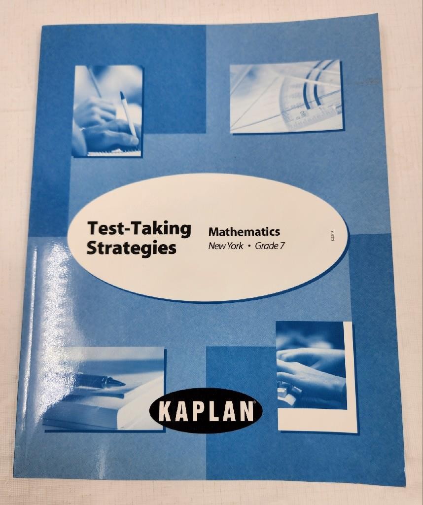 Kaplan Test-Taking Strategies Mathematics New York Grade 7 Workbook