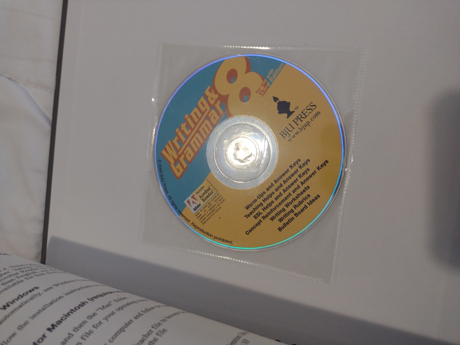 writting and grammer third edition with cd rom bju press isbn 9781-591-66368
