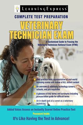 Veterinary Technician Exam paperback Used – Good