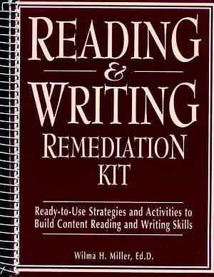 Reading & Writing Remediation Kit: – Paperback, by Miller Wilma H. – Acceptable