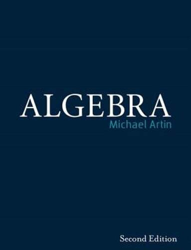 Algebra (Classic Version) by Professor Artin, Michael: New