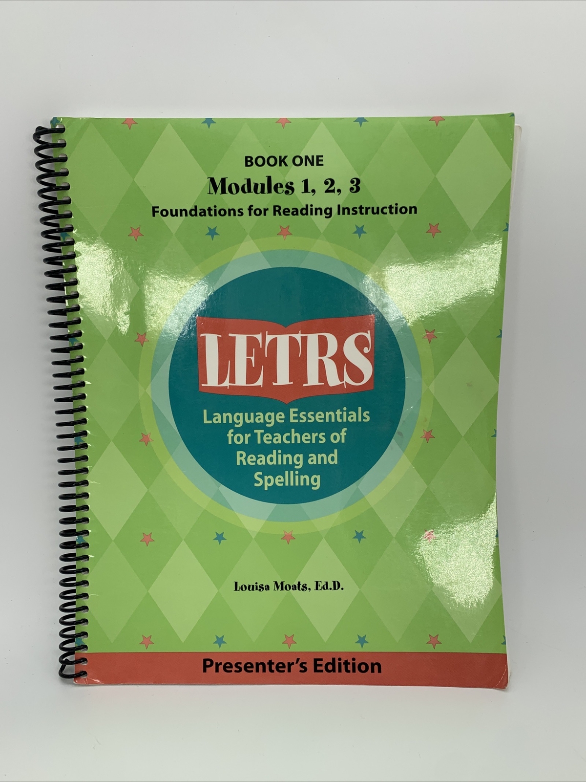LETRS Language Essentials for Teachers Reading & Spelling BOOK ONE 1 Presenter