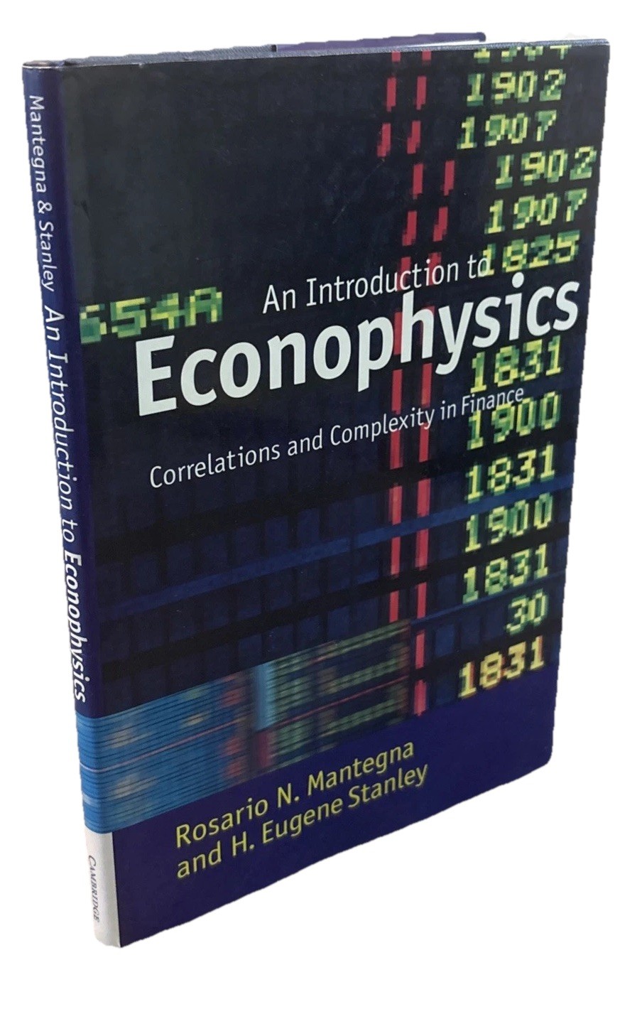 Introduction to Econophysics Correlations and Complexity in Finance HCDJ Clean