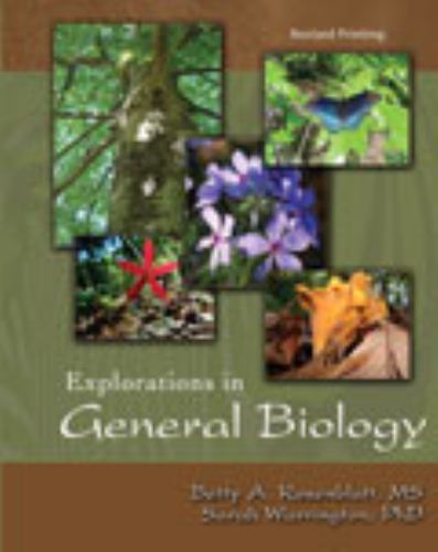 Explorations in General Biology : General Biology I, Paperback by Warrington,…