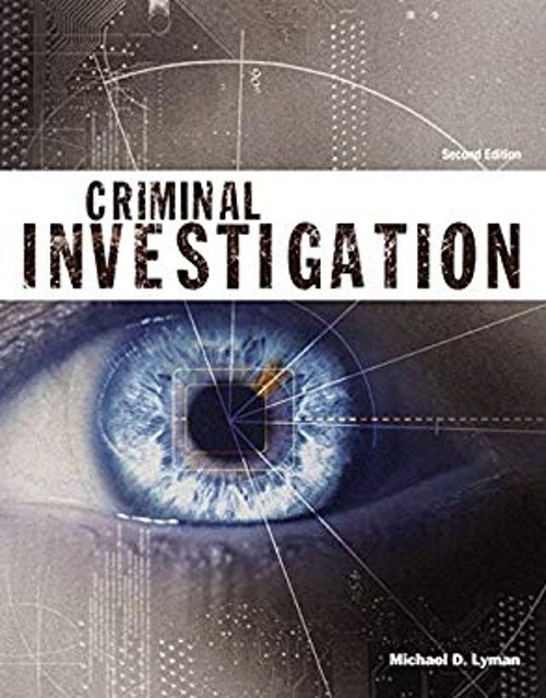 Criminal Investigation Paperback Michael Lyman