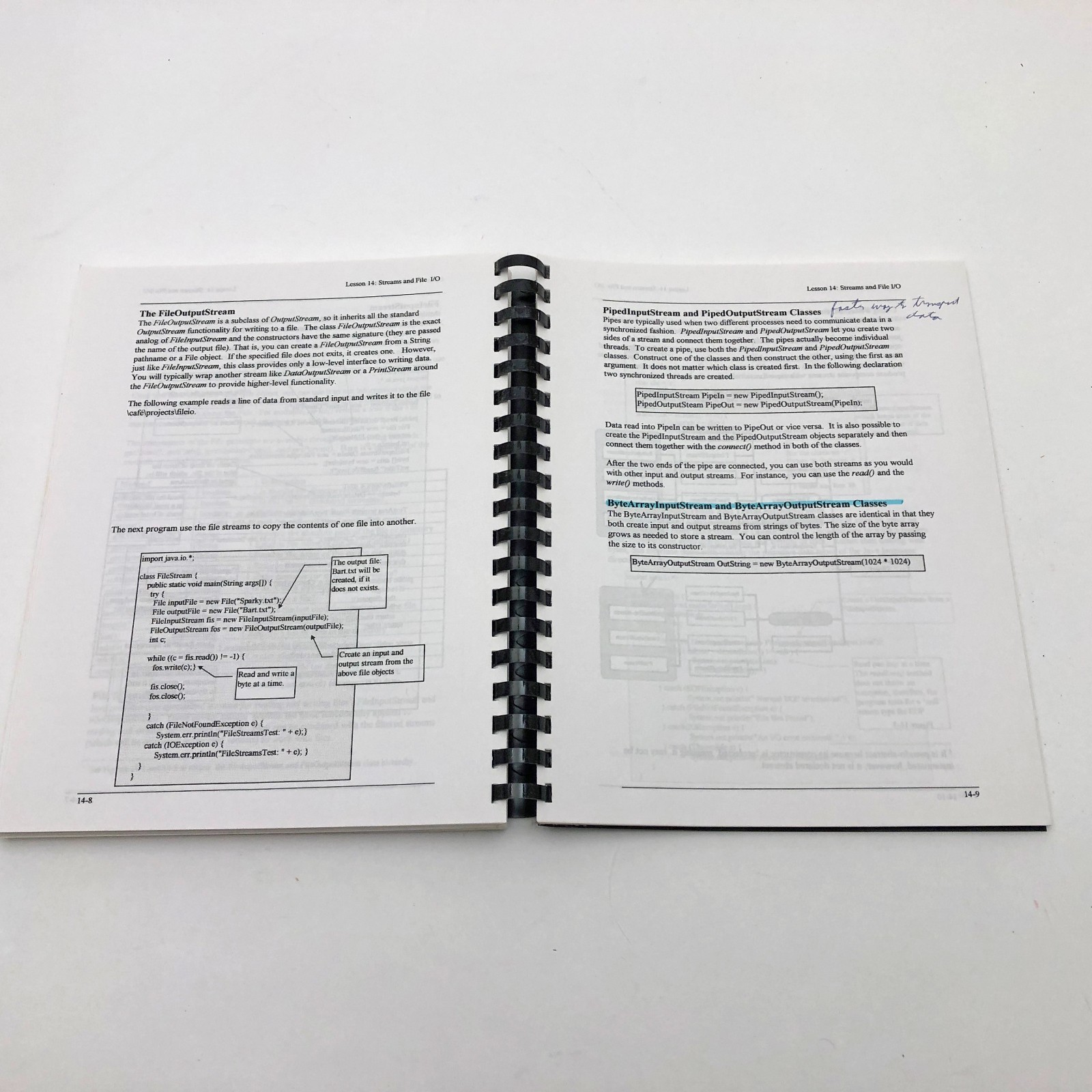 Introduction to Java Student Manual CR 1998 Marathon Technology Spiral Bound