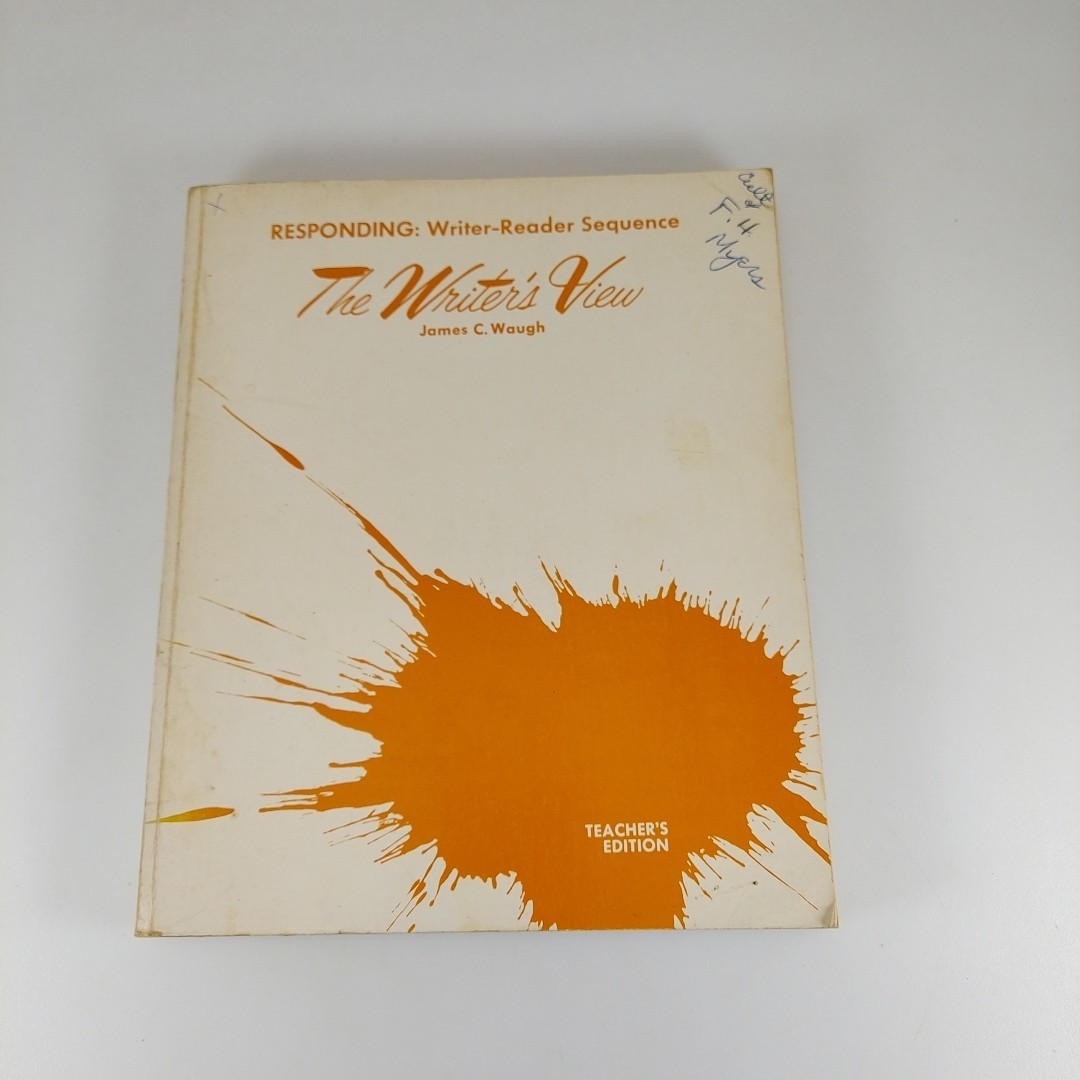 The Writer’s View Teacher’s Edition James C. Waugh Ginn & Company Illustrated PB