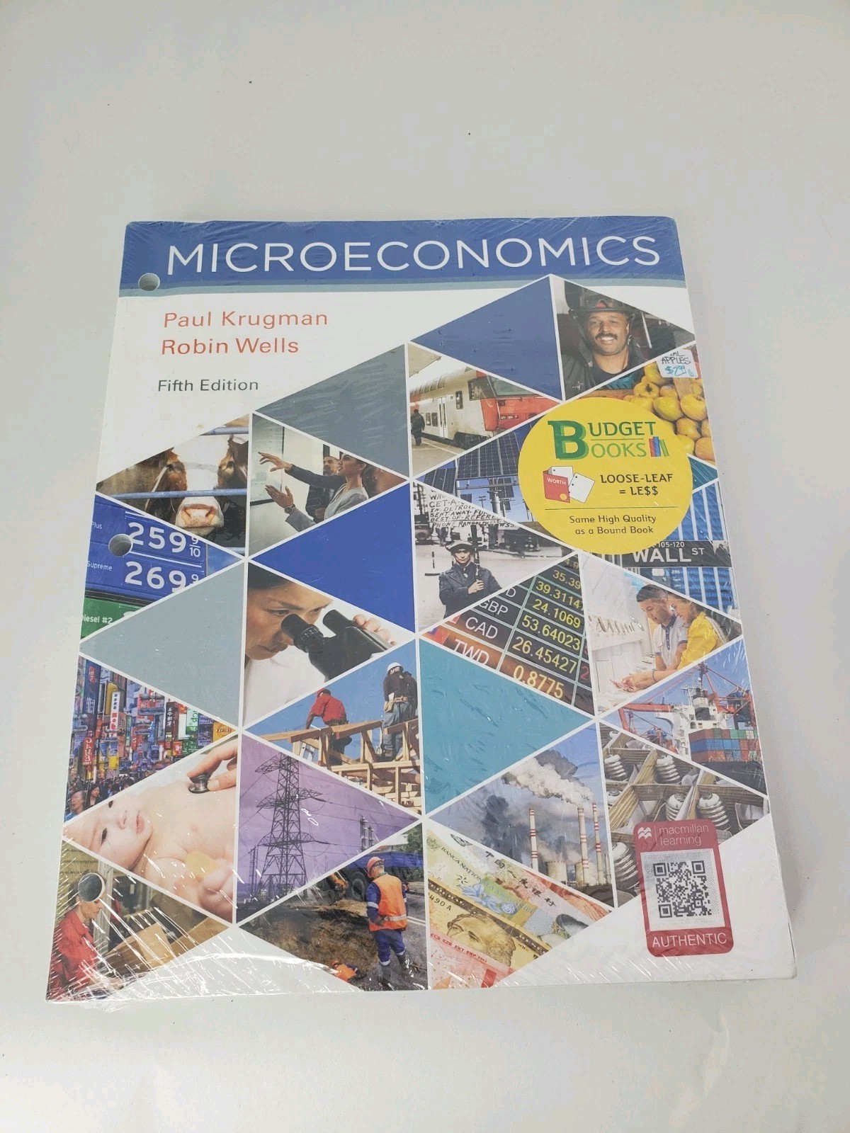 MacMillan Macroeconomics by Paul Krugman and Robin Wells With Cd Course New Seal