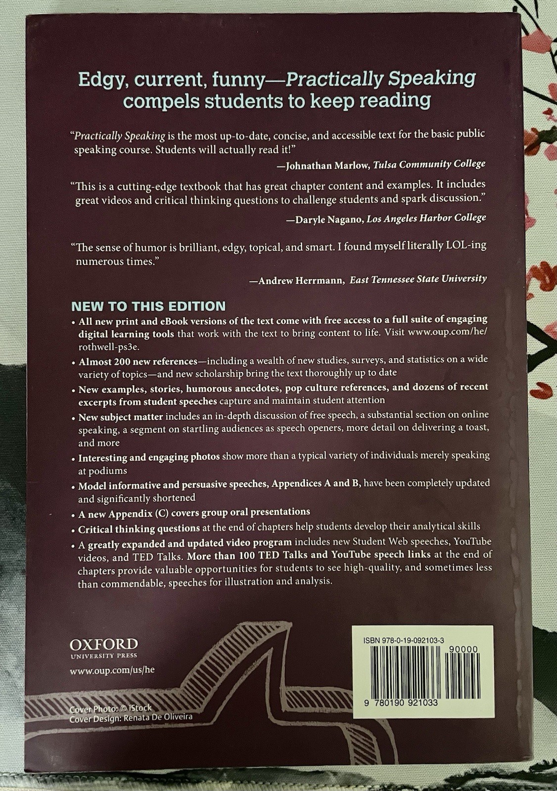 Practically Speaking by J. Dan Rothwell (2019, Trade Paperback)