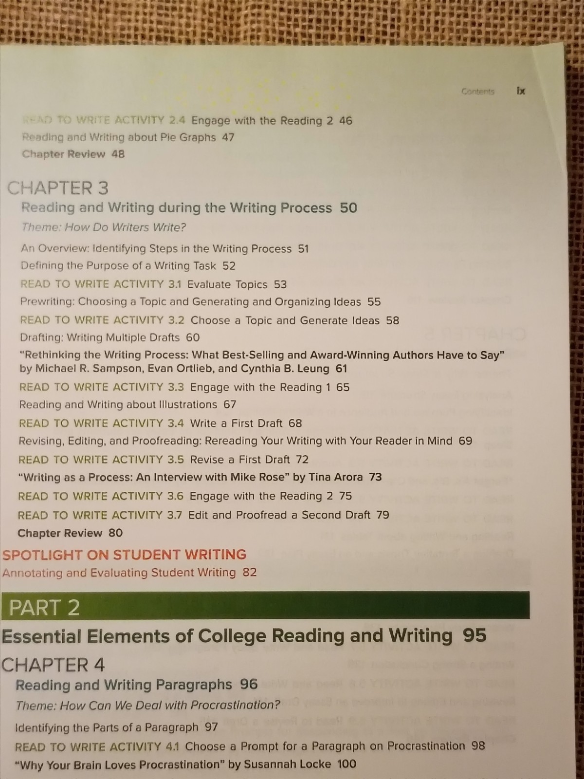 Writing to Read, Reading to Write – Alison Kuehner (2020, Annotated Instructor)