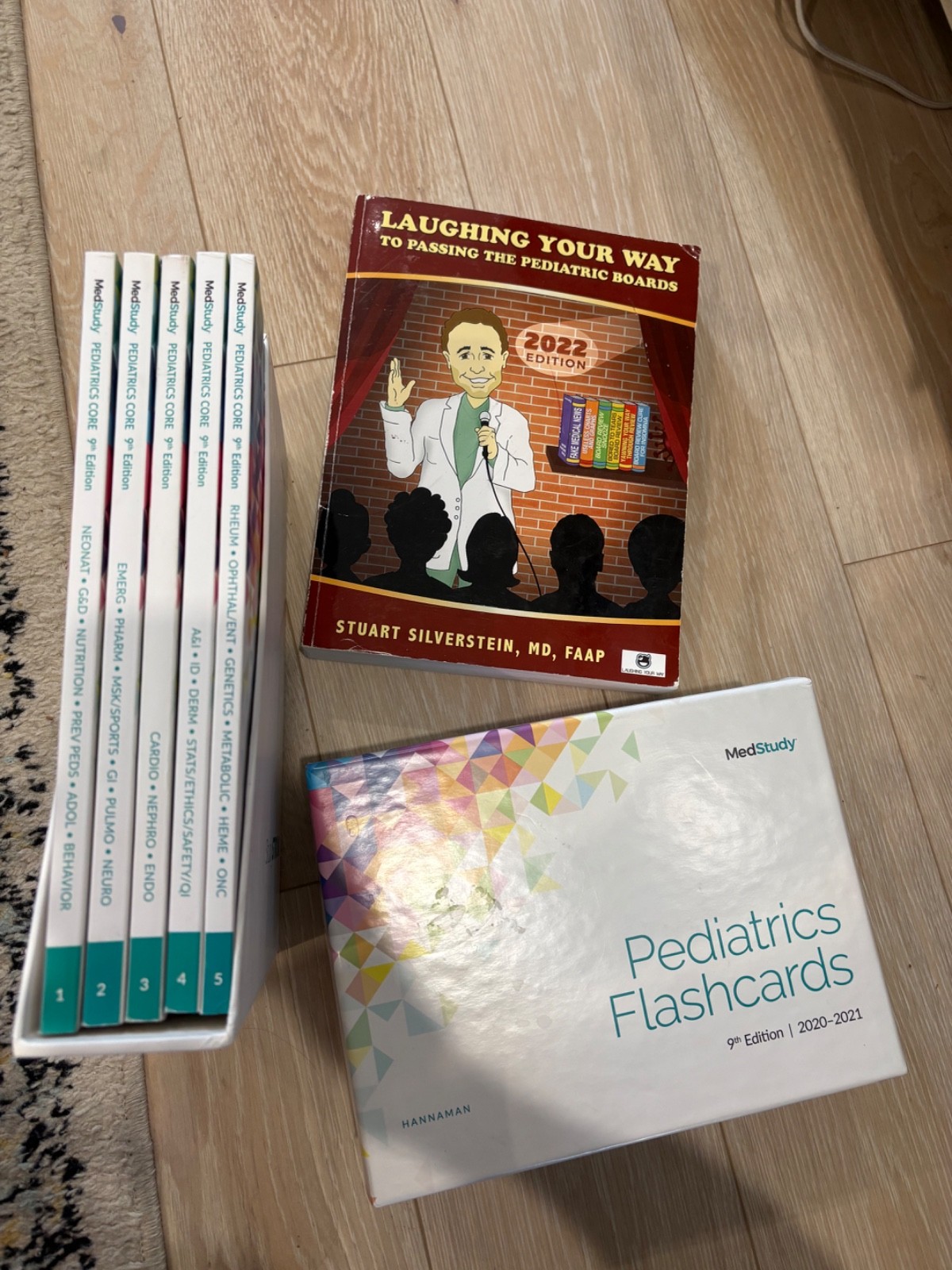medstudy pediatrics board review books, flashcards and LYWTTB book