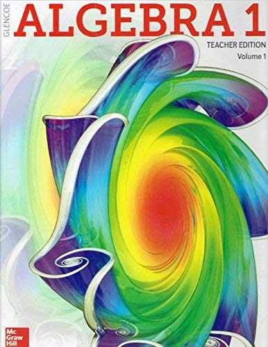 Glencoe Algebra 1, Teacher Edition, – Hardcover, by John A. Carter; – Very Good