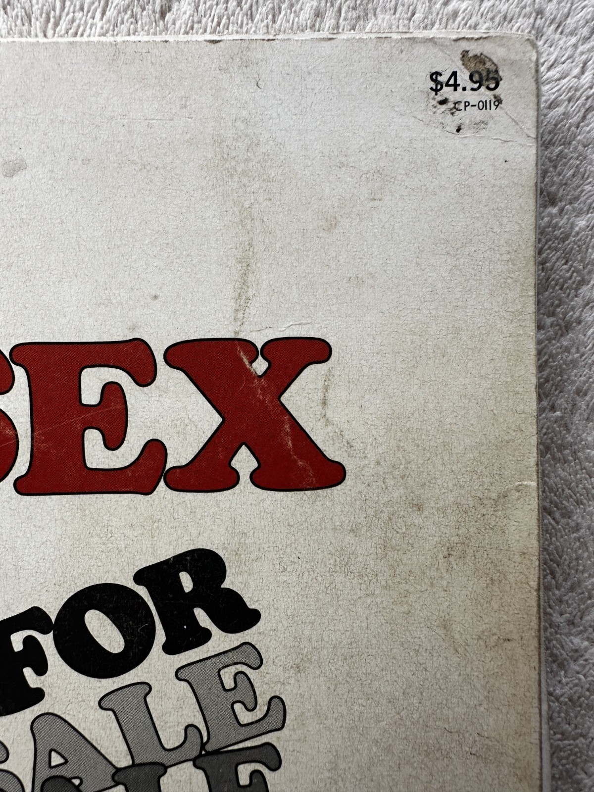 VINTAGE Sex For Sale: Prostitutes of the World 1972 Photo Book