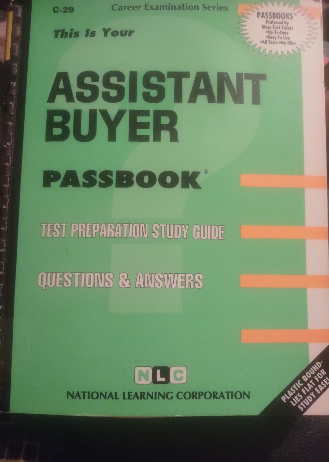Career Examination Ser.: Assistant Buyer 2007 Test Series Book