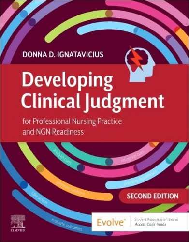 Developing Clinical Judgment – Paperback, by Ignatavicius MS RN – Very Good c