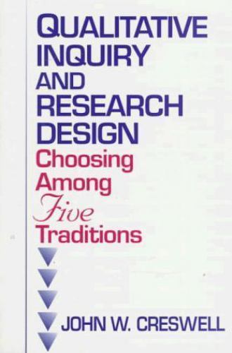 Qualitative Inquiry and Research Desi- 9780761901440, paperback, John W Creswell