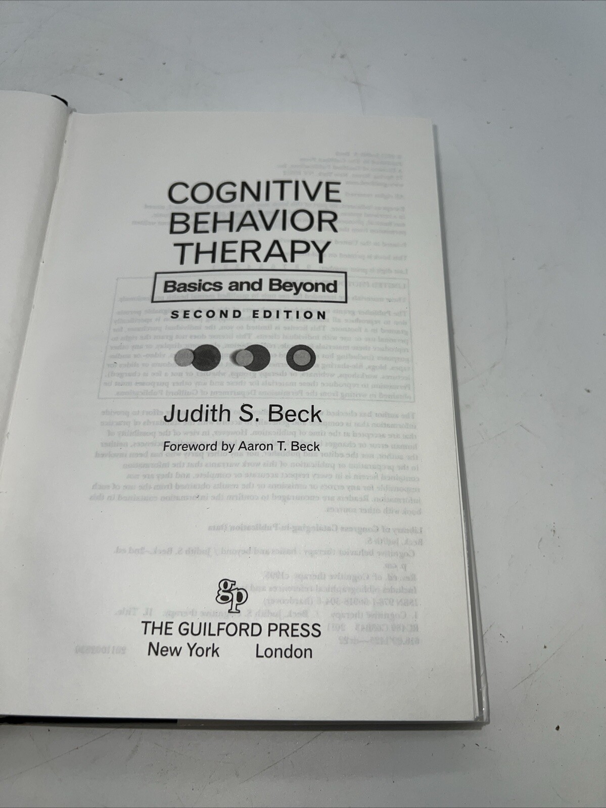 Cognitive Behavior Therapy, Second Edit- 9781609185046, Judith S Beck, hardcover