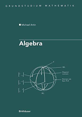 Algebra: Aus dem Englischen übersetzt von Annette A’Campo (Birkh