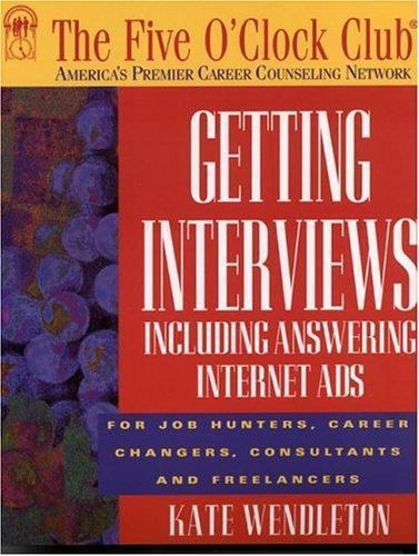 Getting Interviews – 1564144488, Kate Wendleton, paperback