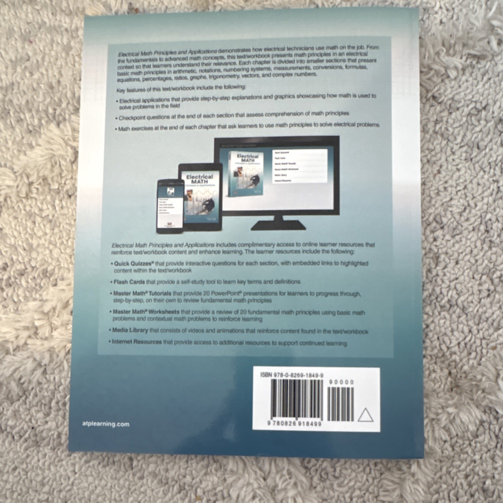 ATP Electrical Math Principles & Applications by Weston & Klette Paperback