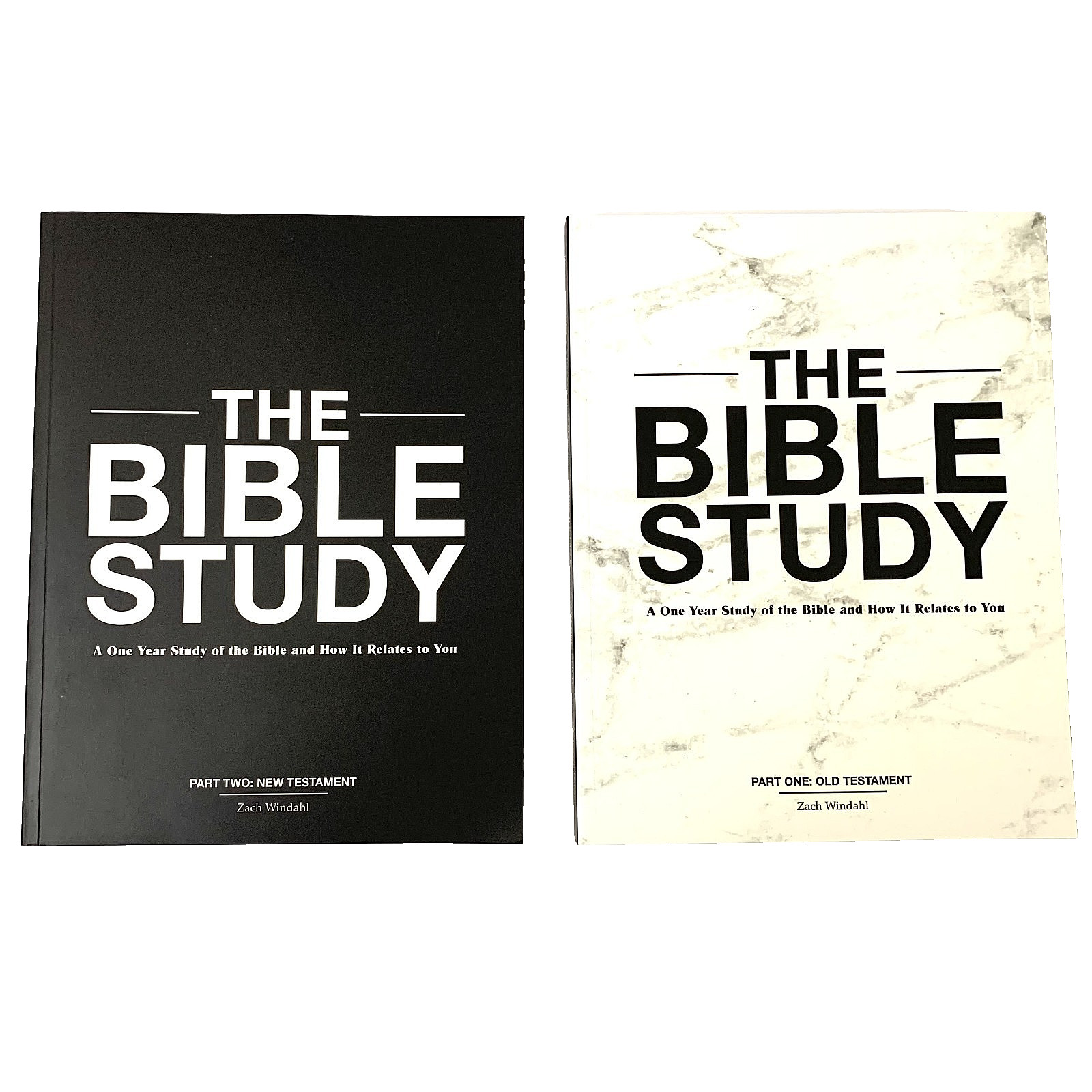 Bible Study One Year Zach Windahl Old New Testament Set Part 1 2 Religion Books