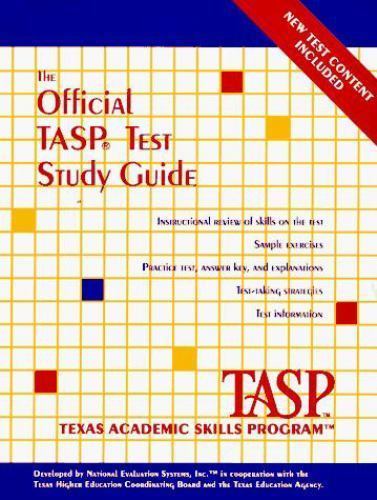 The Official TASP Test Study Guide – 9780890560105, Inc, paperback
