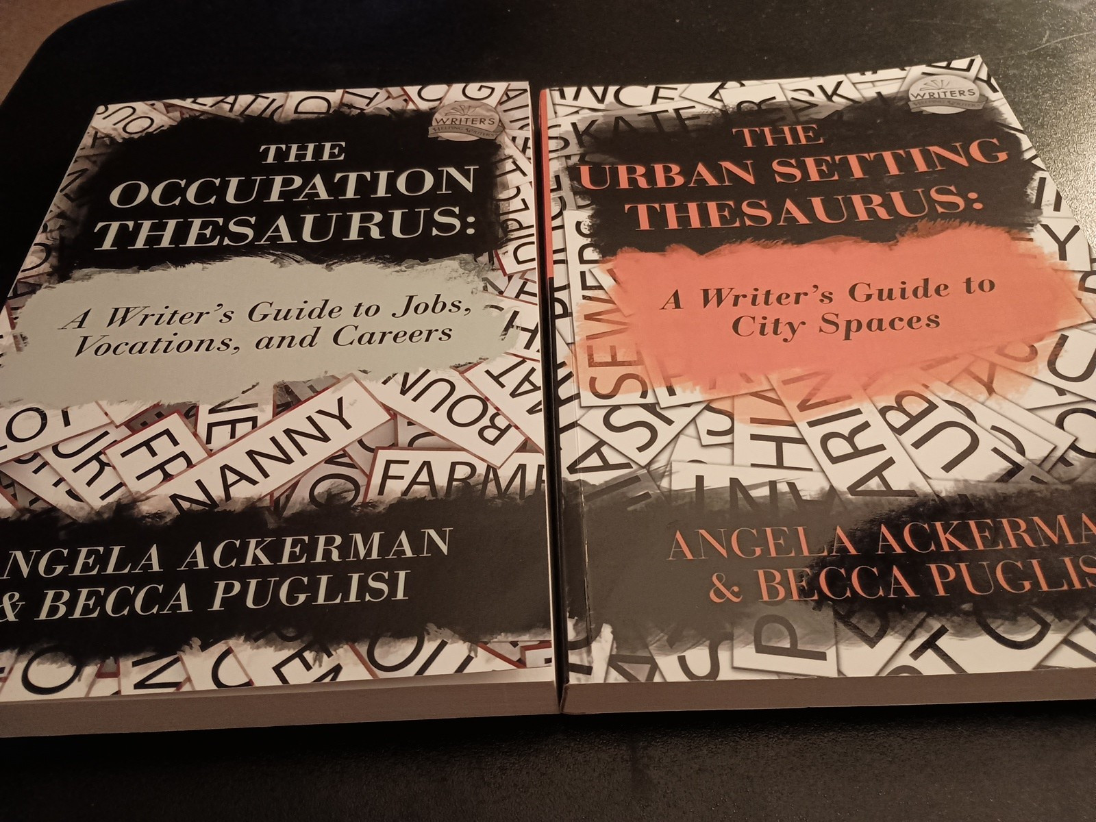 The Occupation Thesaurus & Urban Setting Thesaurus Writer’s Guide 2 Book Lot