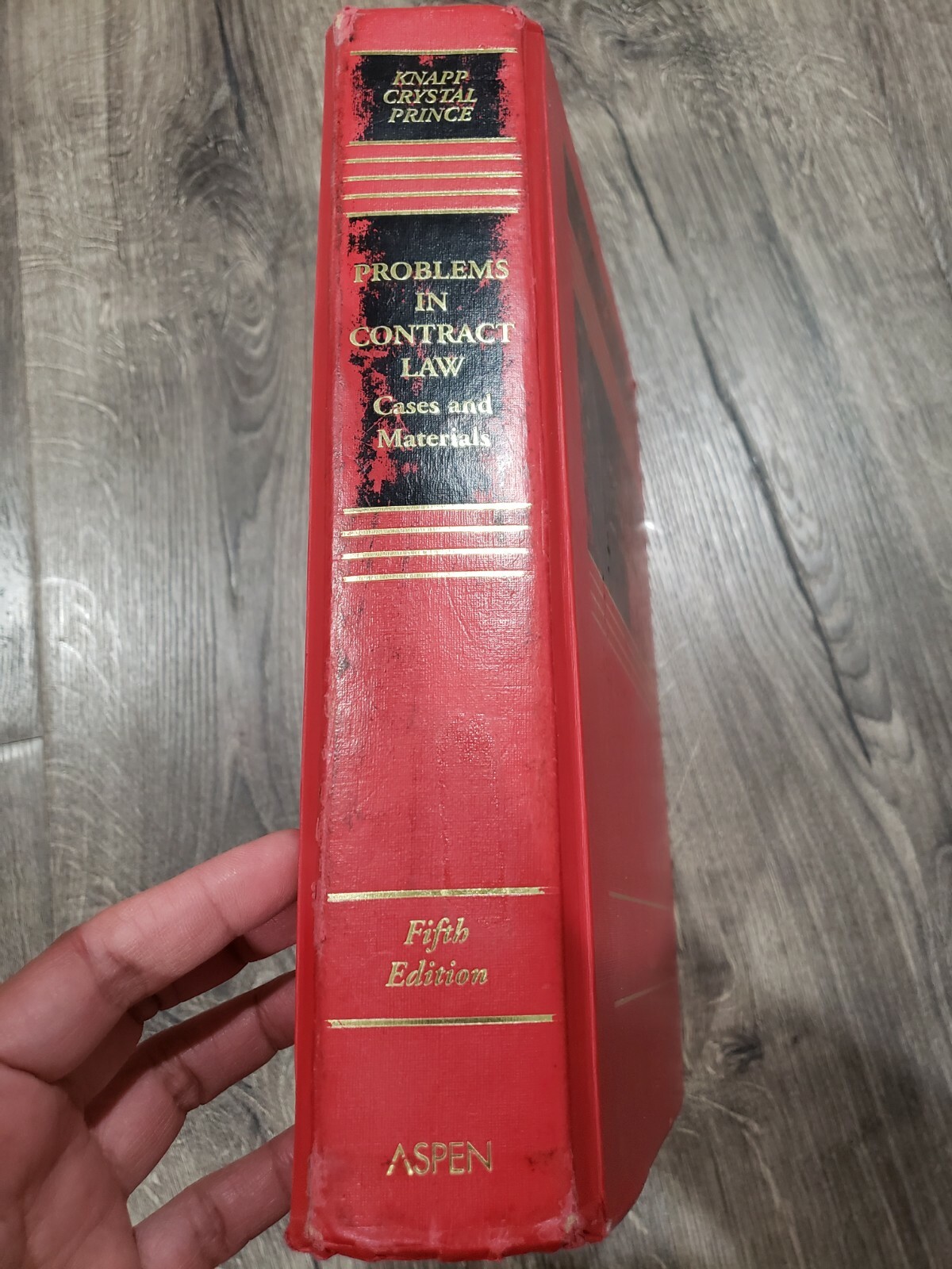Problems in Contract Law : Cases and Materials by Nathan M. Crystal 7th Edition