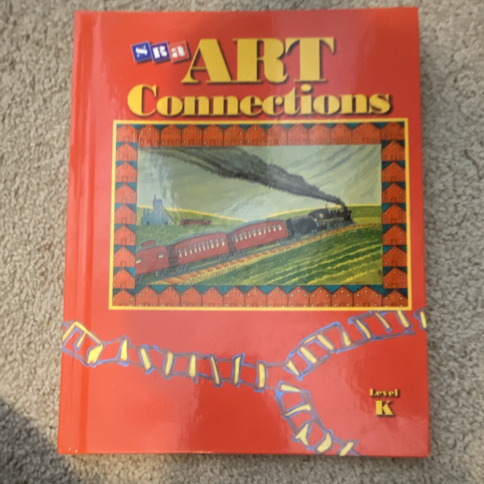 SRA McGraw-Hill Art Connections Level K Hardcover Textbook Illustrated 1998