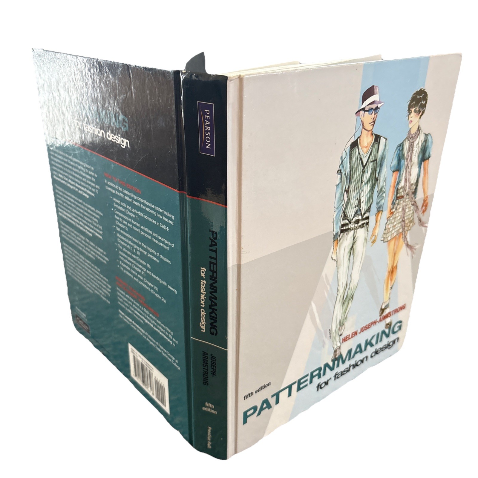 Patternmaking for Fashion Design 5th Ed – Helen Joseph Armstrong – HC + DVD