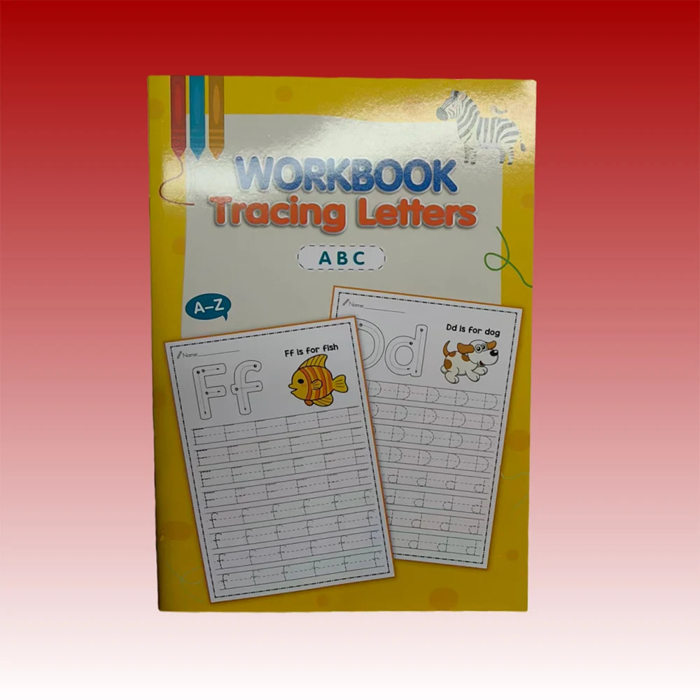 32-Page Children’s Writing Practice Book for Preschoolers Ages 6-12, Pen