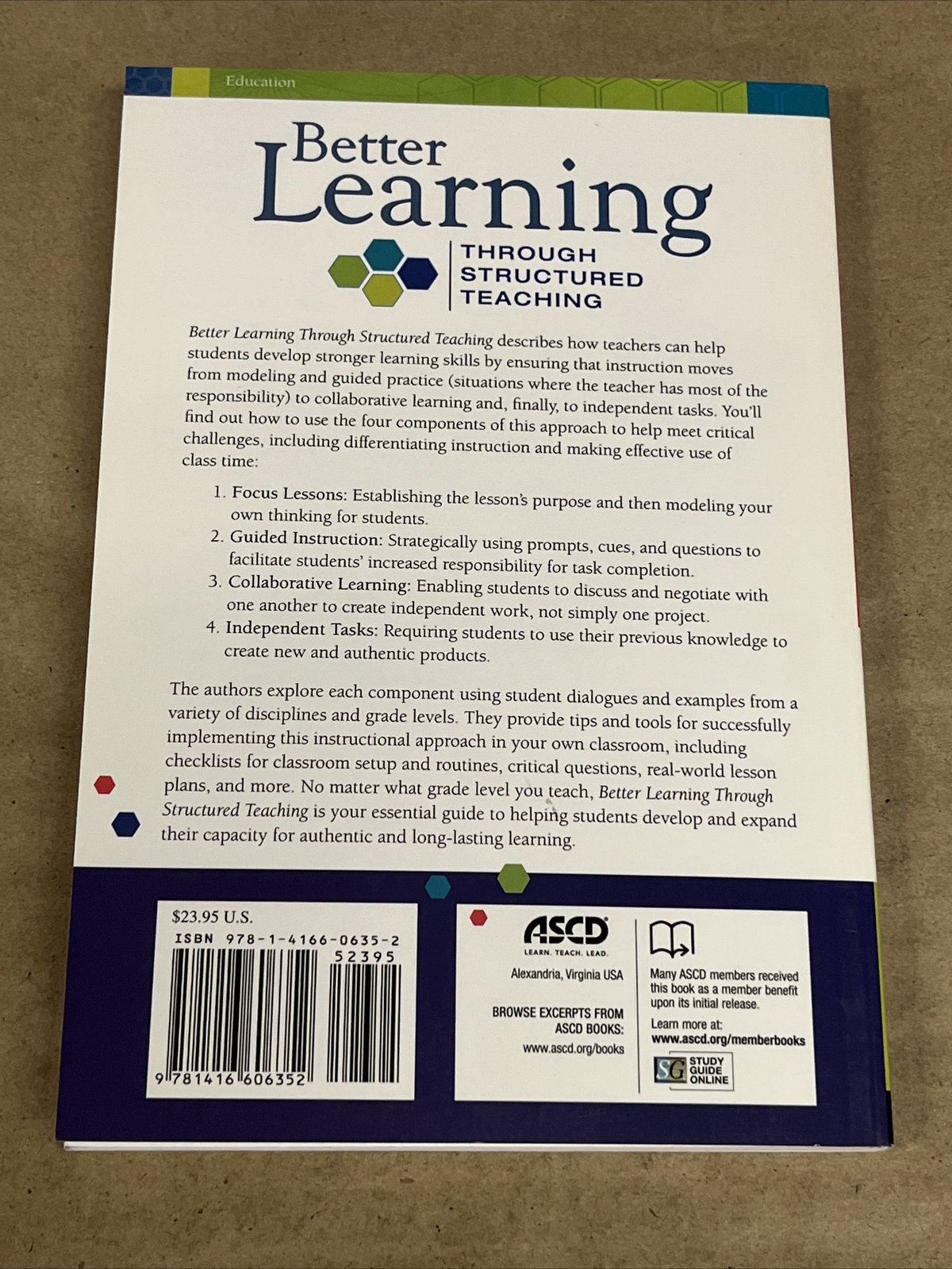 Better Learning Through Structured Teaching By Douglas Fisher & Nancy Frey