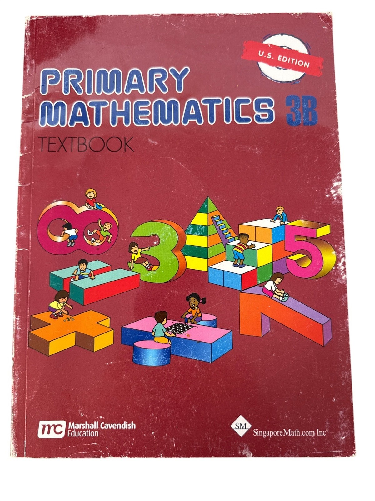Primary Mathematics 3B Textbook US Edition~Singapore Math Paperback N2 07