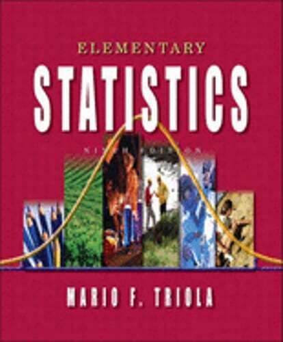 Elementary Statistics by Mario F Triola: Used