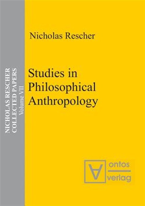 Studies in Philosophical Anthropology, Hardcover by Rescher, Nicholas, Like N…