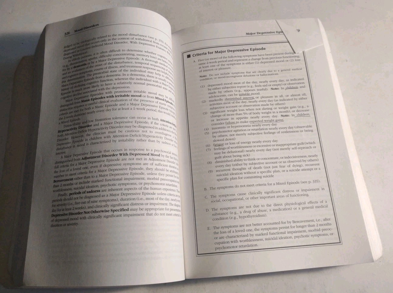 Diagnostic & Statistical Paperback Book by American Psychiatric Association.