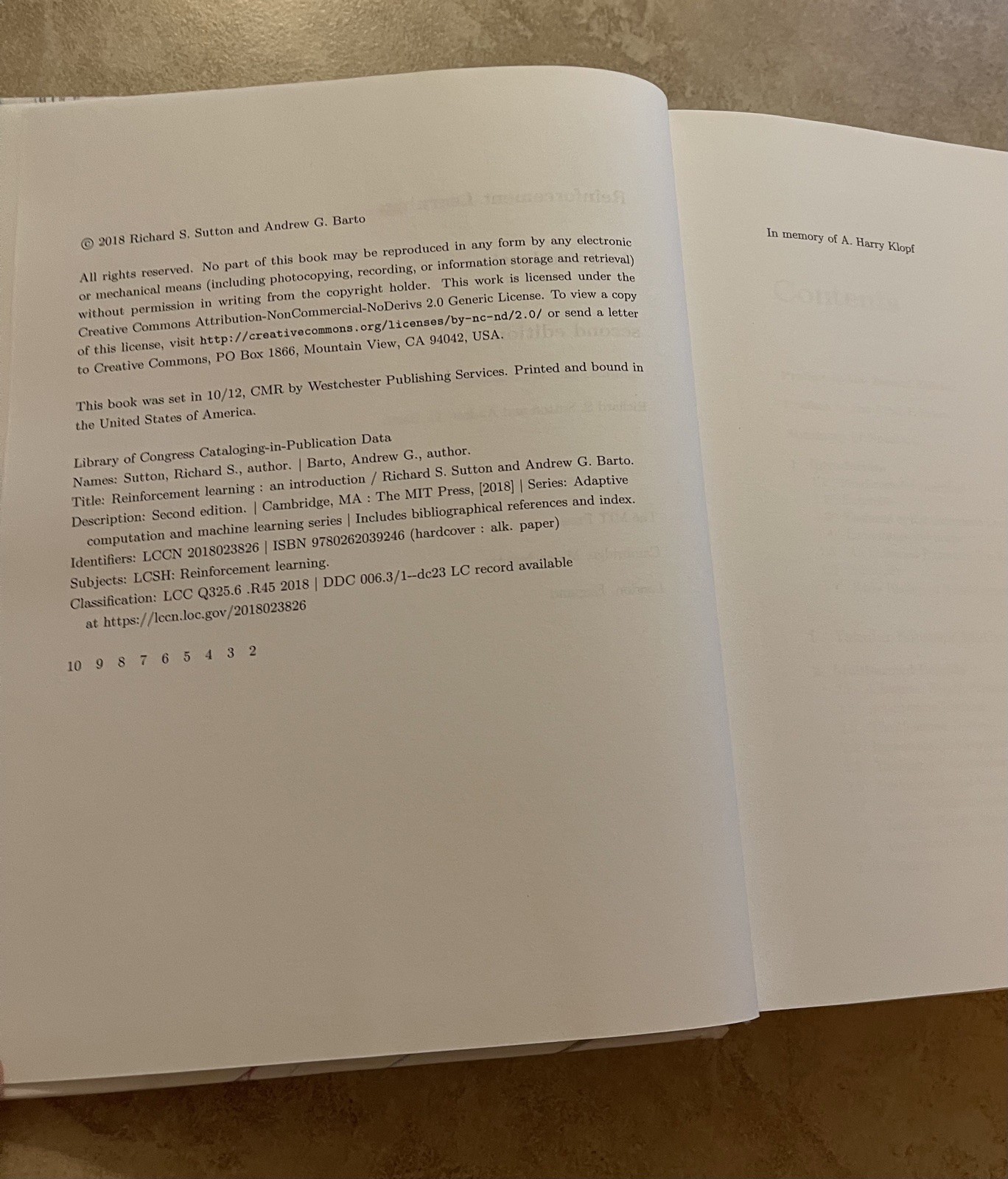 Reinforcement Learning, Second 2nd edition: An Introduction, Sutton & Barto