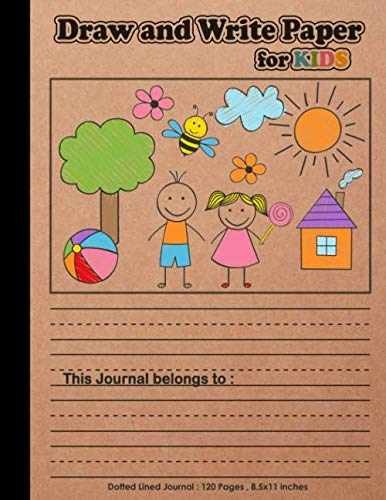 Draw and Write Paper for – Paperback, by colorful notebooks minny – Acceptable n
