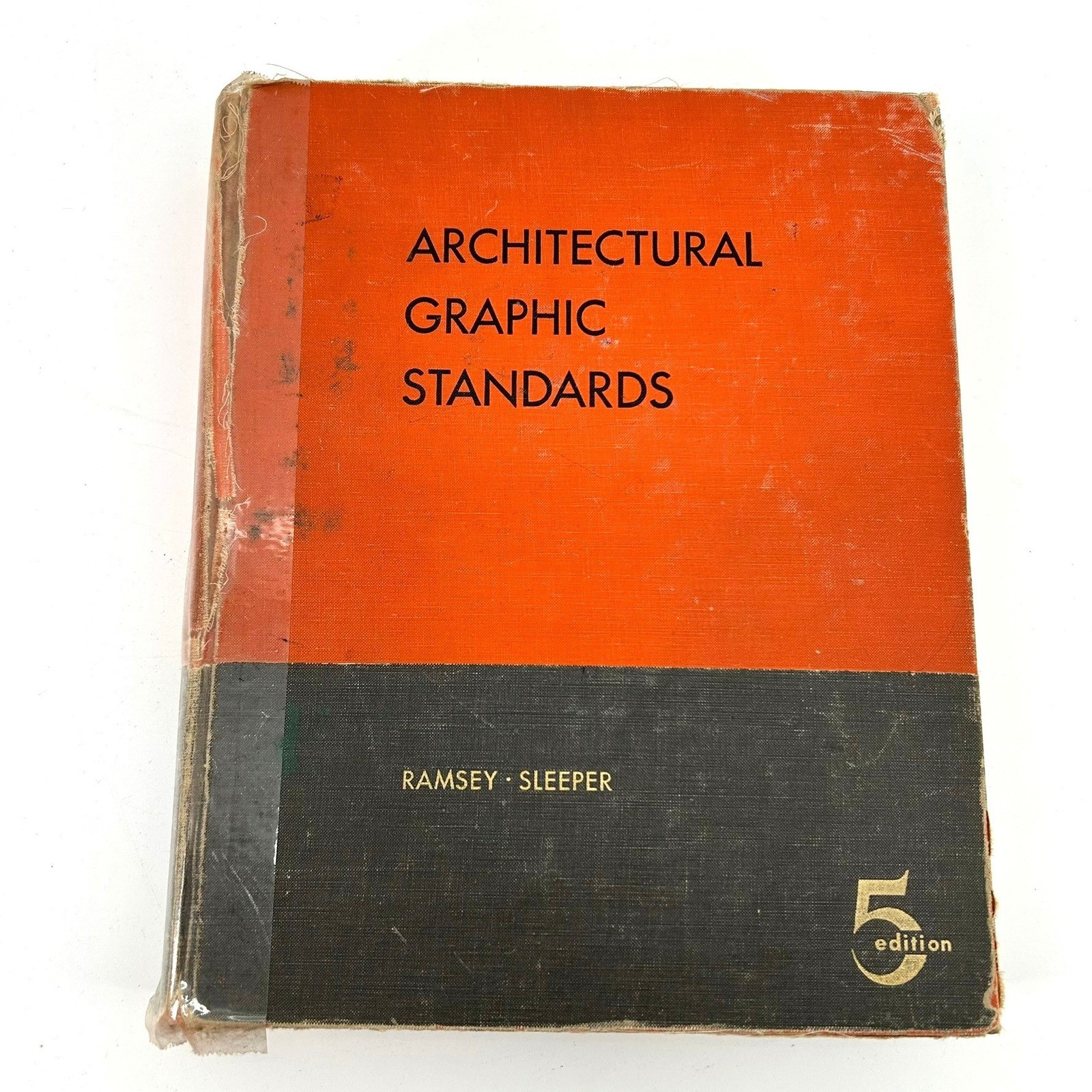 Architectural Graphic Standards 5th Edition 1956 Ramsey Sleeper Vintage Book