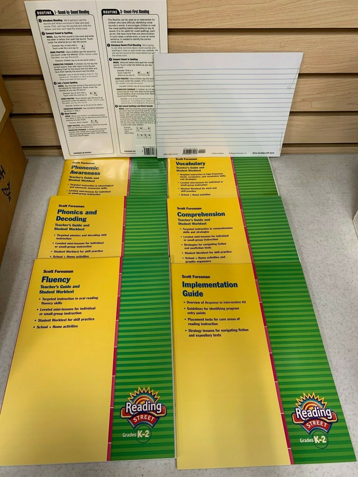 Response to Intervention Kit from Scott Foresman/Reading Street Grades K-2 N