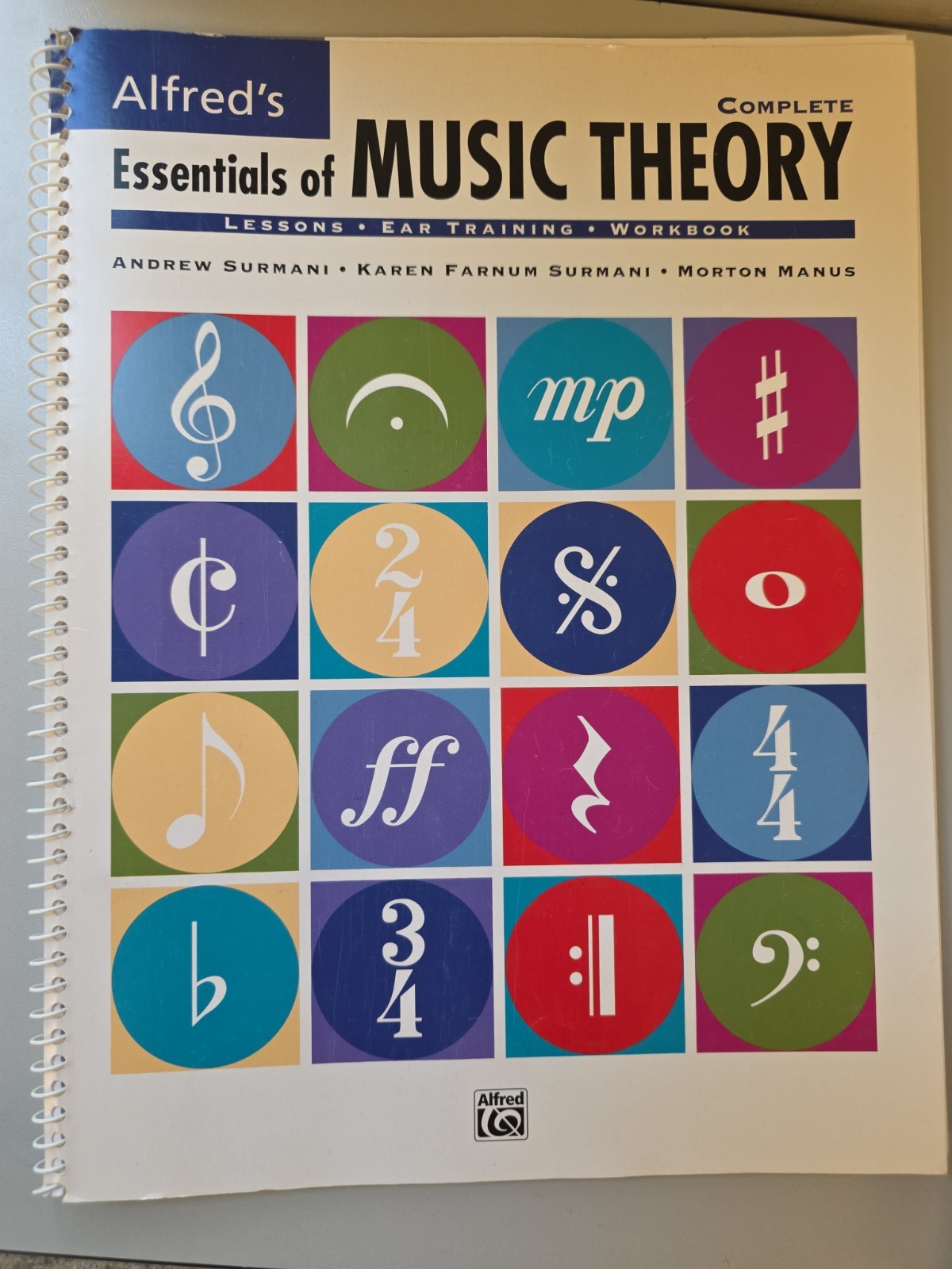 85 Alfred’s Complete Essentials of Music Theory – Spiral – Lesson & Ear Training