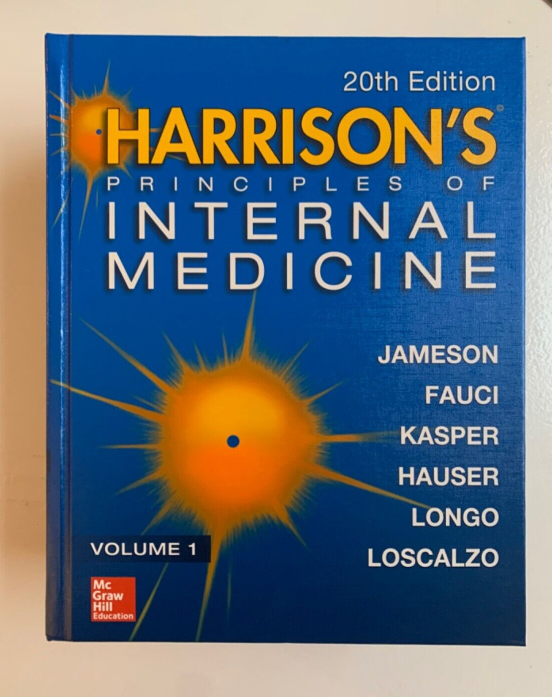 Harrison’s Principles of Internal Medicine by Anthony S. Fauci, Dan L. Longo, J.